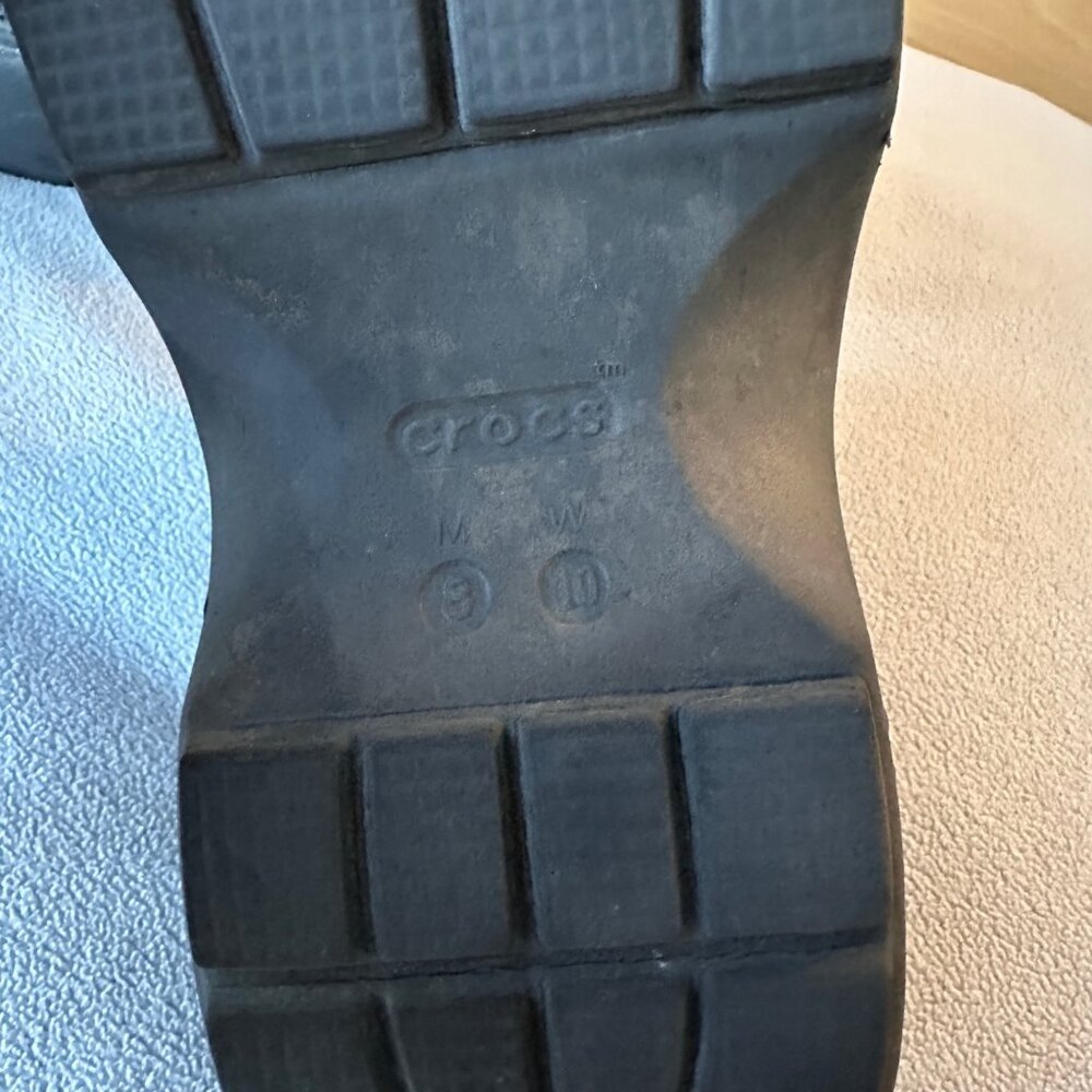 Crocs Stomp Clog Platform Womens 10 Limited Edition‎ Discontinued Platform FLAW - Picture 8 of 8